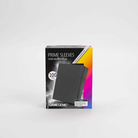 Gamegenic Prime Sleeves - Black (100)