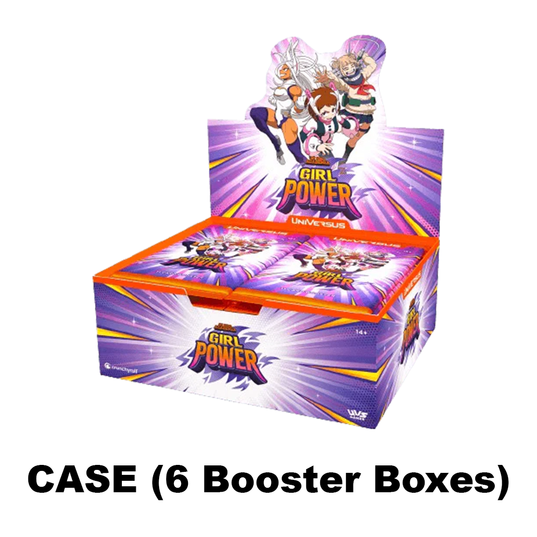 My Hero Academia CCG - Set 7: Girl Power Booster Box Case (6 Booster B Card Goblin My Hero Academia CCG - Set 7: Girl Power Booster Box Case (6 Booster B Card Goblin