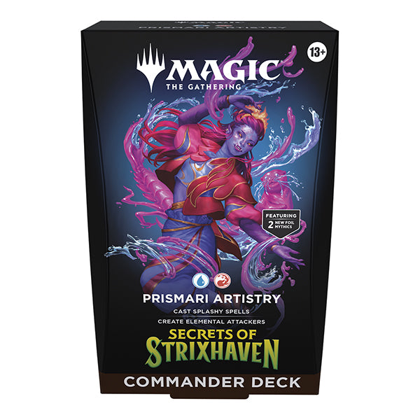 prismari artistry commander deck secrets of strixhaven mtg