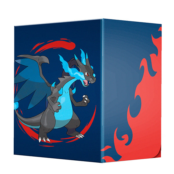 Deck box depicting Mega Charizard X