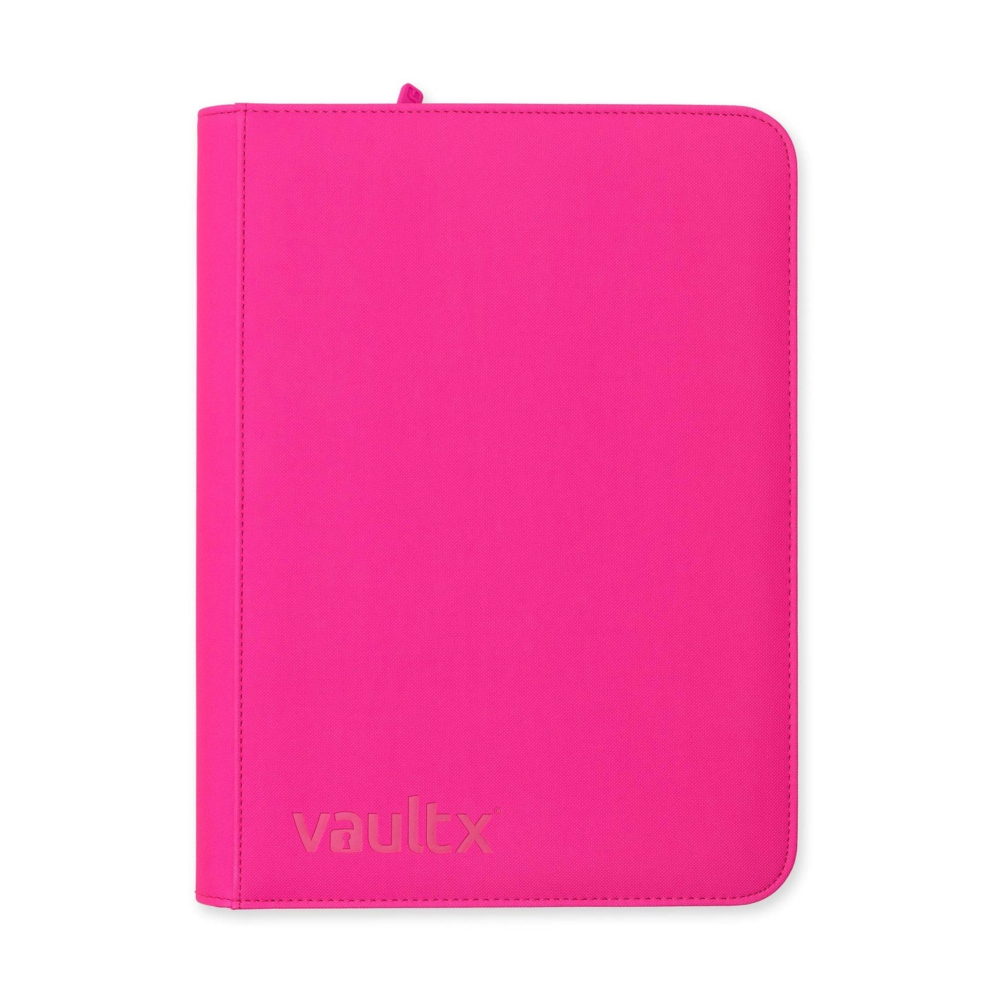 Vault X Exo-Tec Zip Binder Neon Pink 9-Pocket