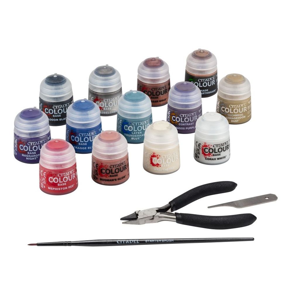 Warhammer 40,000 - Paints + Tools Contents
