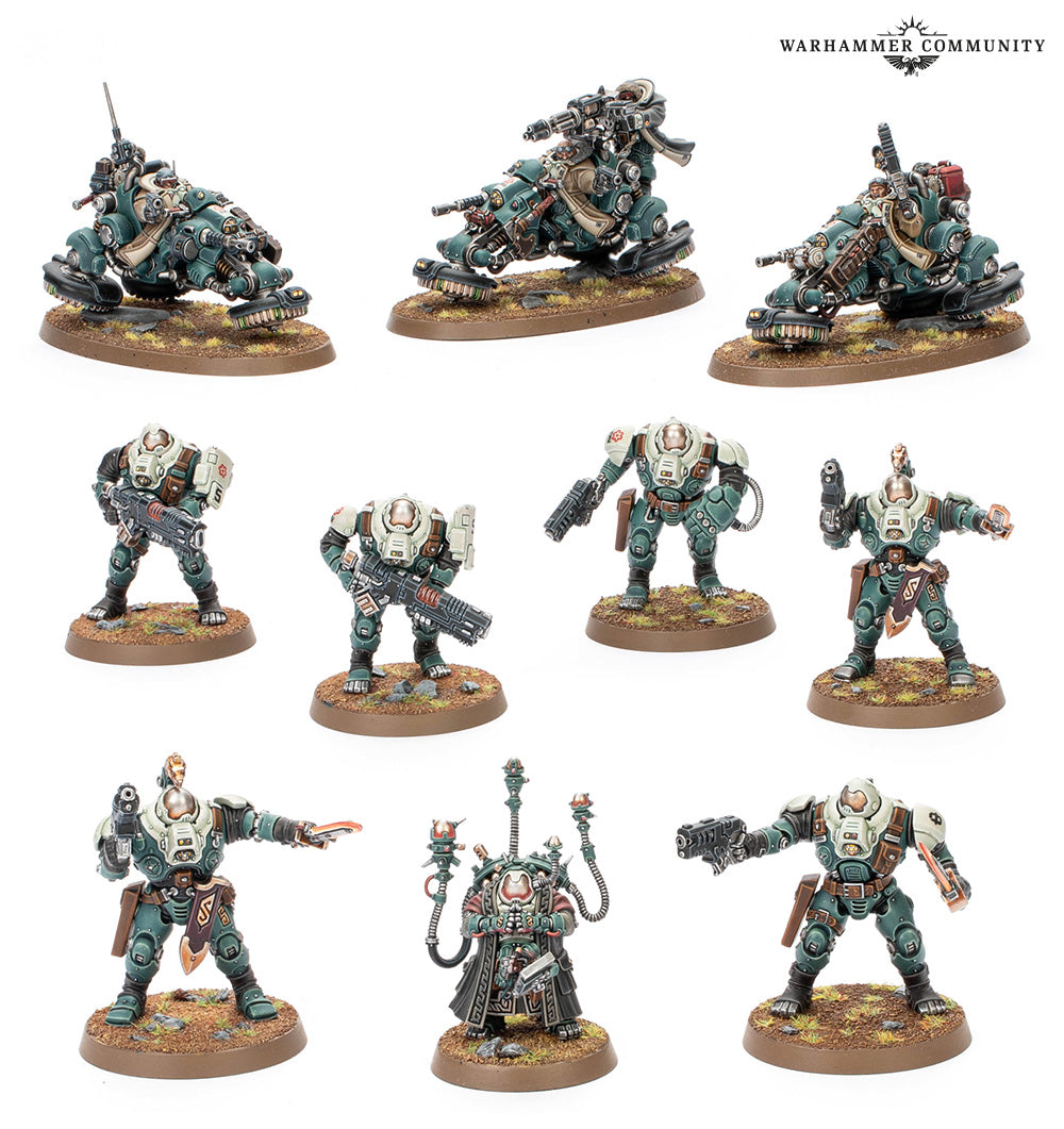 Leagues of Votann warhammer 40k minifigures from the Maelstrom