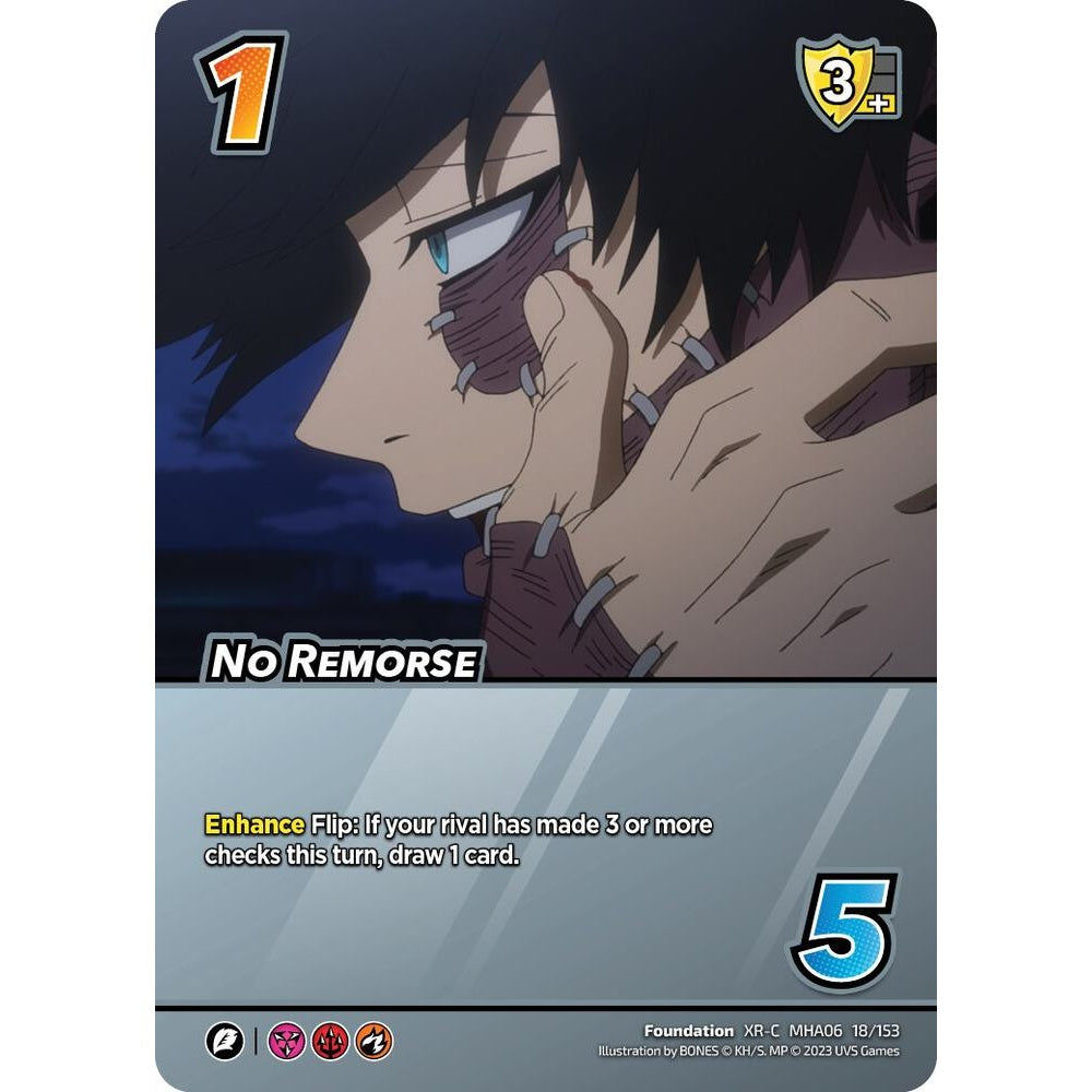 No Remorse, 18/153, MHA06, Universus, MHA06 Jet Burn, nan