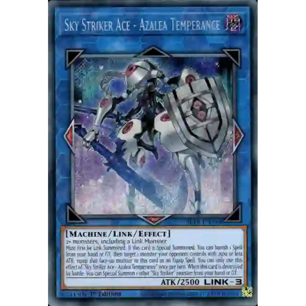 Sky Striker Ace - Azalea Temperance, BLTR-EN044, Secret Rare, Yu-Gi-Oh!, Battles of Legend: Terminal Revenge