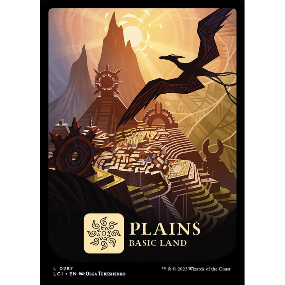 Plains common 287 Magic the Gathering The Lost Caverns of Ixalan