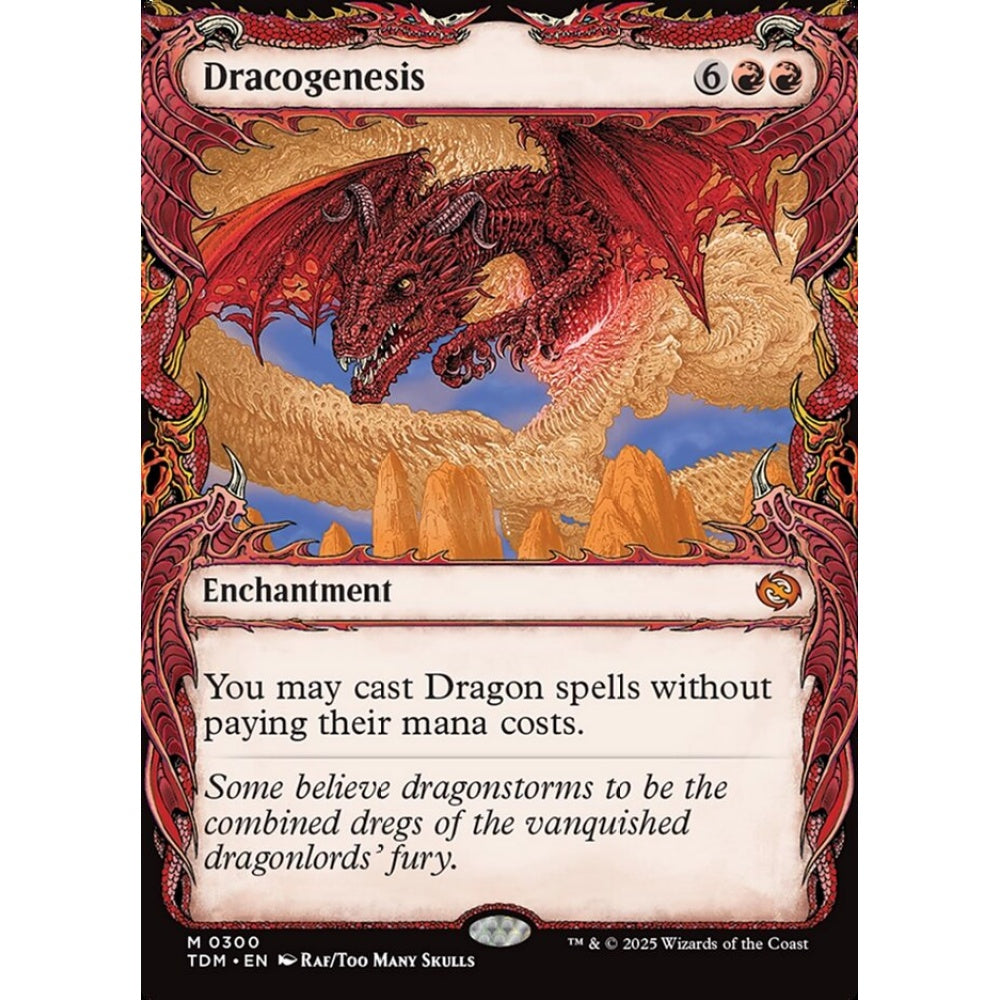 Dracogenesis mythic 300 Magic the Gathering Tarkir: Dragonstorm