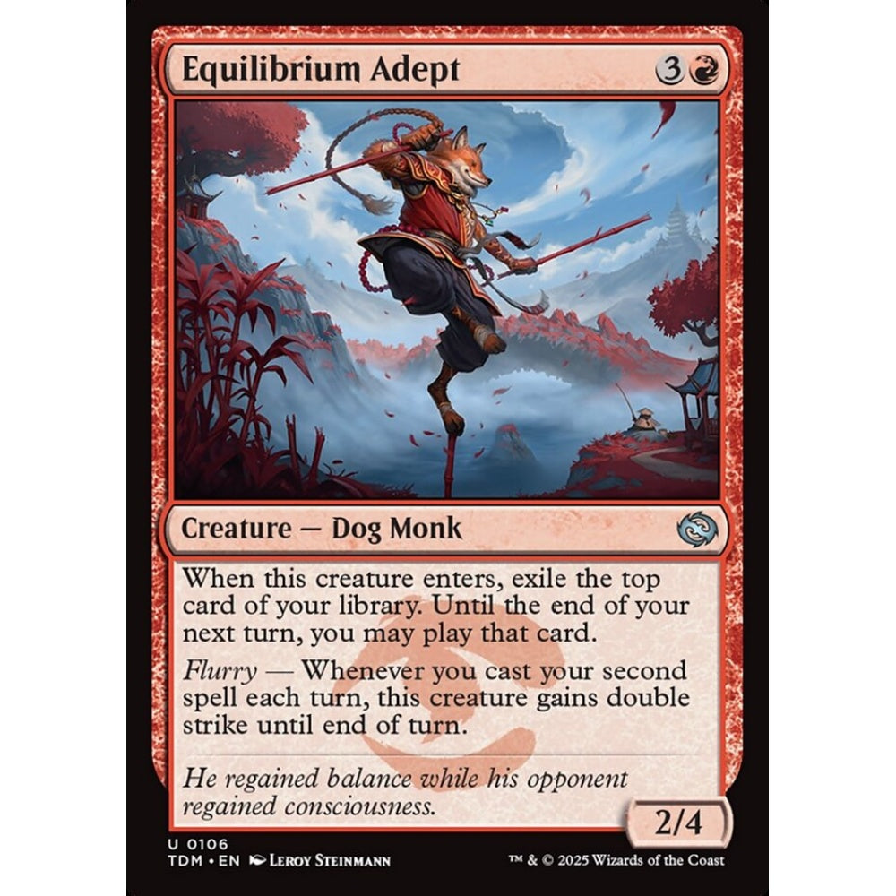 Equilibrium Adept uncommon 106 Magic the Gathering Tarkir: Dragonstorm