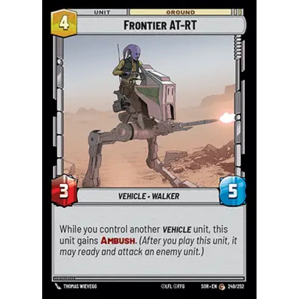 Frontier AT-RT, 249, C, Star Wars Unlimited, Sparks Of Rebellion