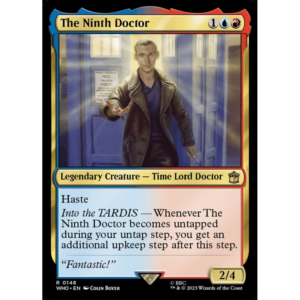 The Ninth Doctor rare 148 Magic the Gathering Doctor Who