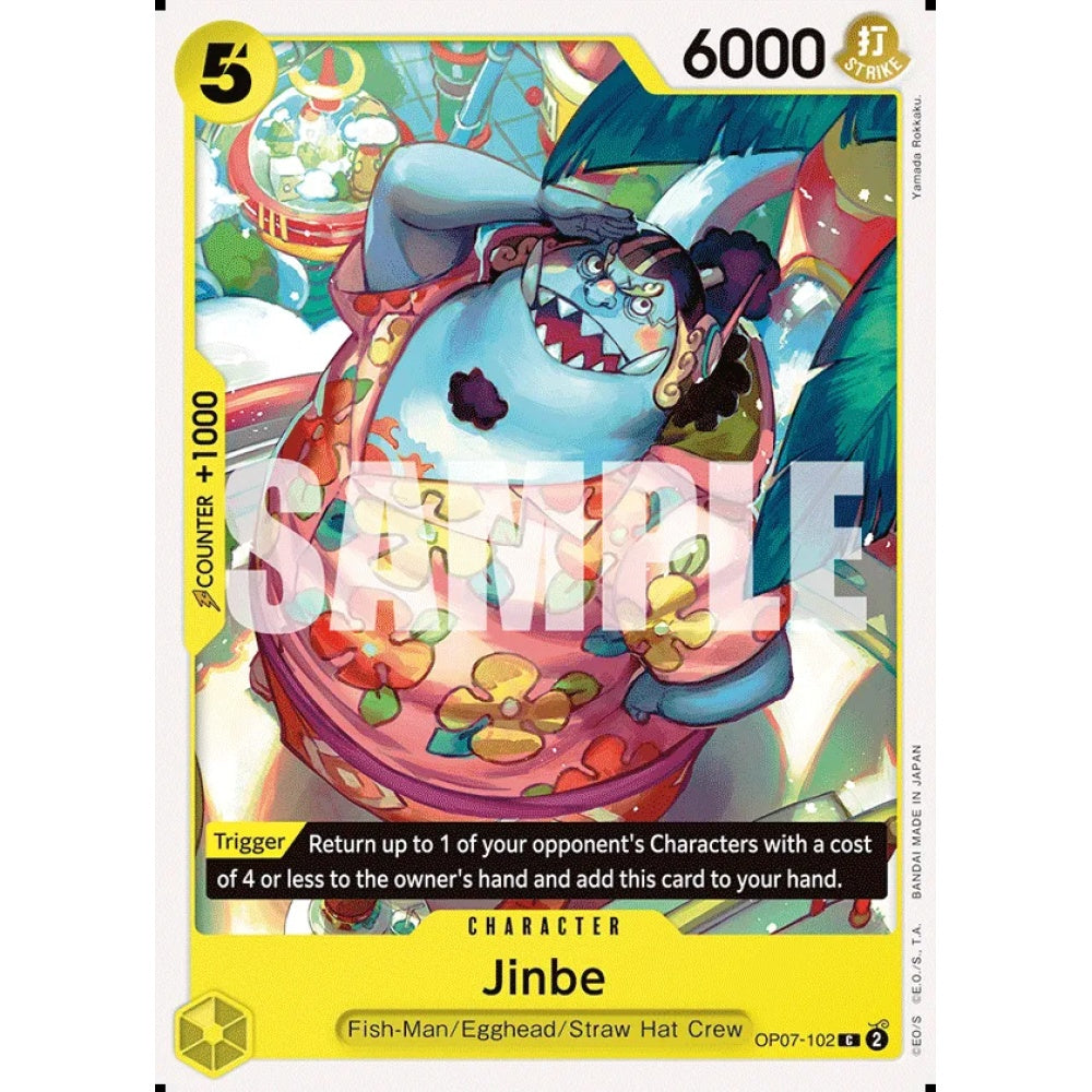 Jinbe, OP07-102, Common, One Piece, 500 Years in the Future