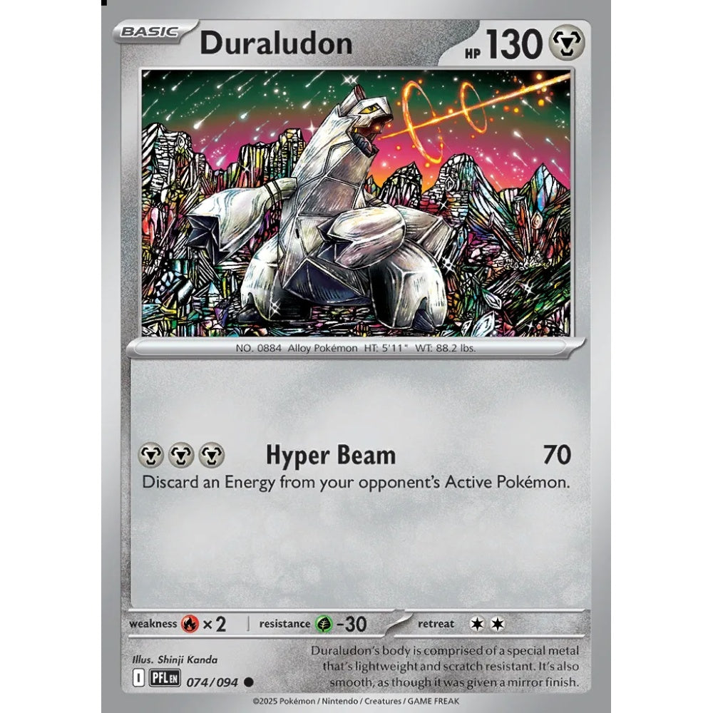 Duraludon Common 074/094 Pokemon Card Game Phantasmal Flames