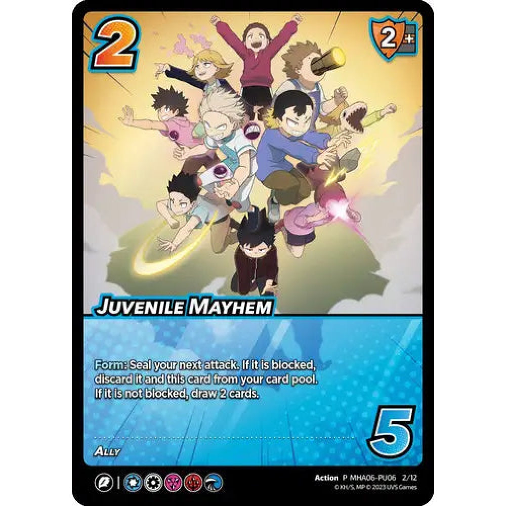 Juvenile Mayhem, 2/12, P, UniVersus, Promos