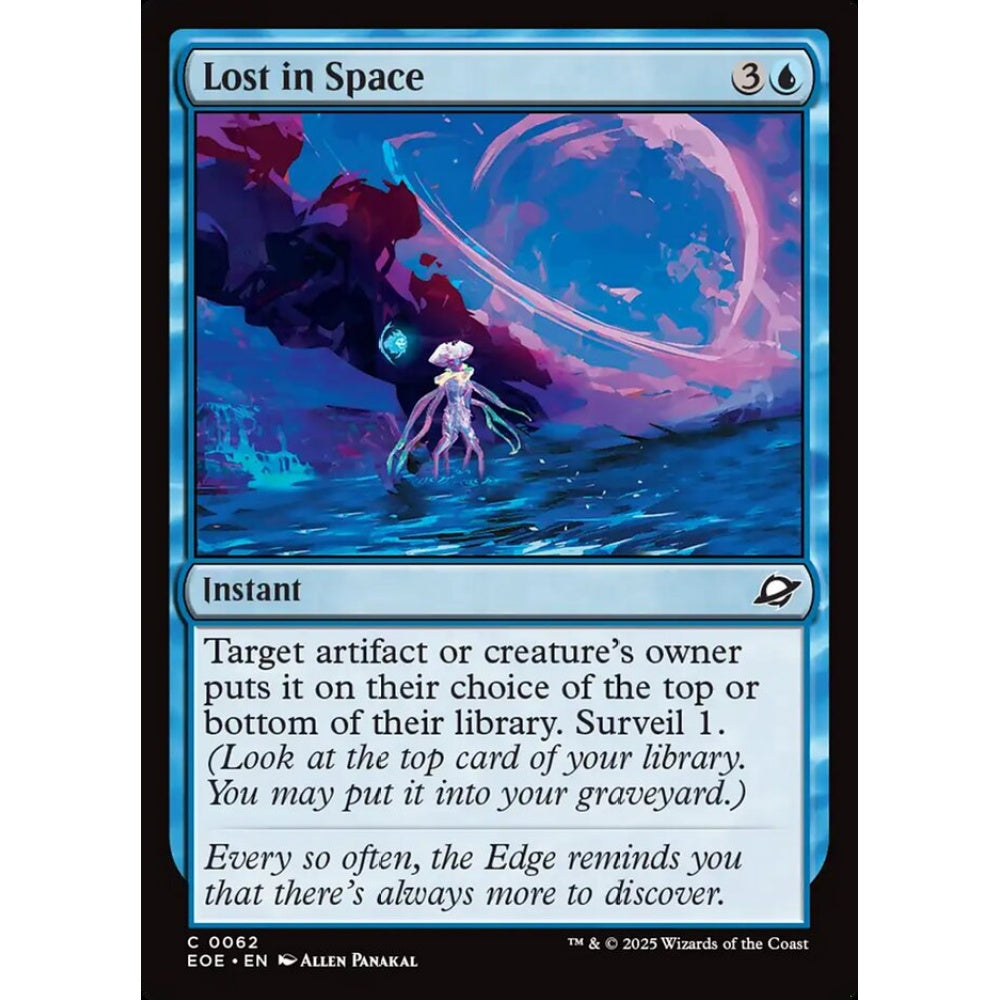 Lost in Space common 62 Magic the Gathering Edge of Eternities