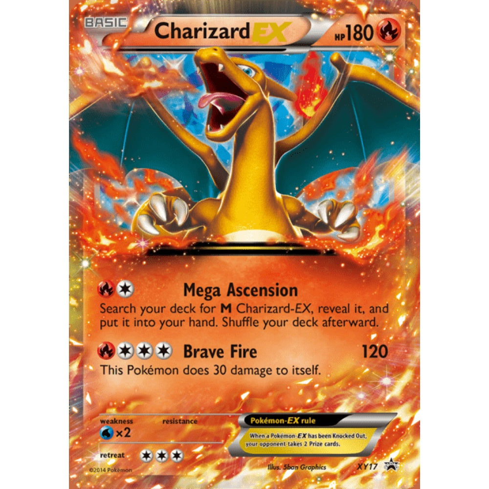 Charizard-EX Promo XY17 Pokemon Card Game XY Promos