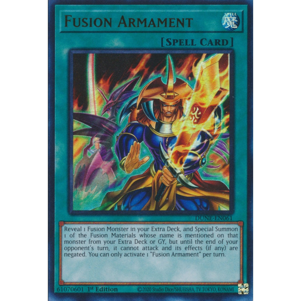 Fusion Armament, DUNE-EN061, Ultra Rare, Yu-Gi-Oh!, Duelist Nexus