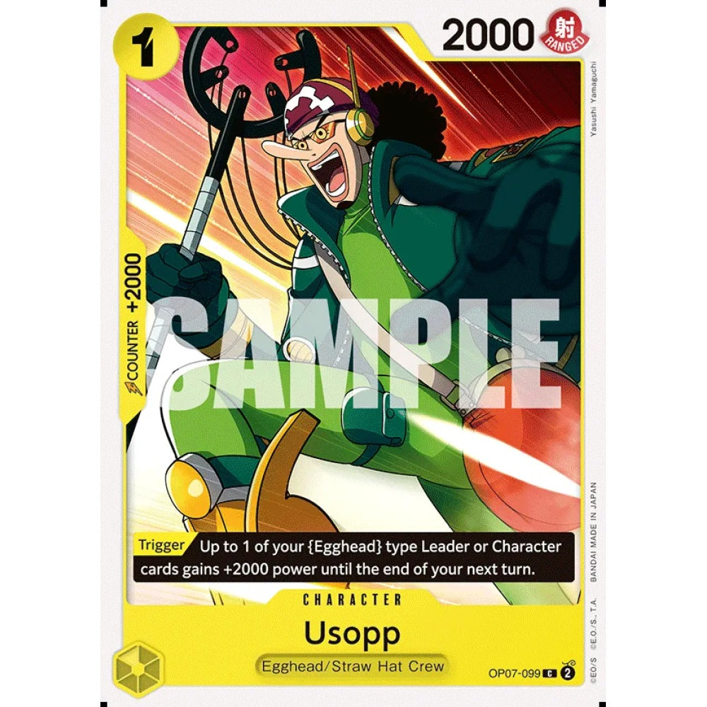 Usopp, OP07-099, Common, One Piece, 500 Years in the Future