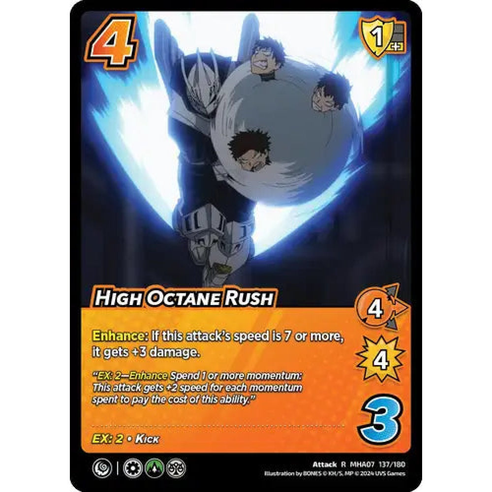 High Octane Rush, 137/180, R, UniVersus, MHA07 Girl Power