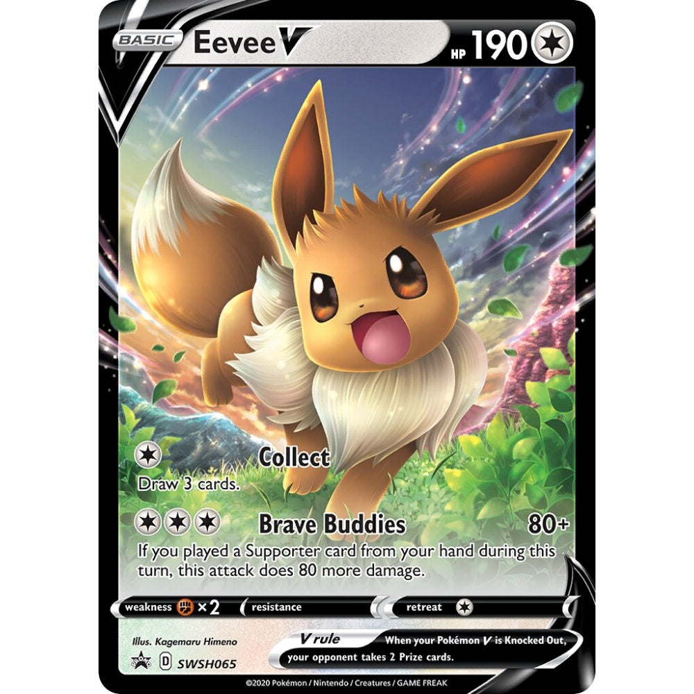 Eevee V Promo SWSH065 Pokemon Card Game Sword & Shield Promos