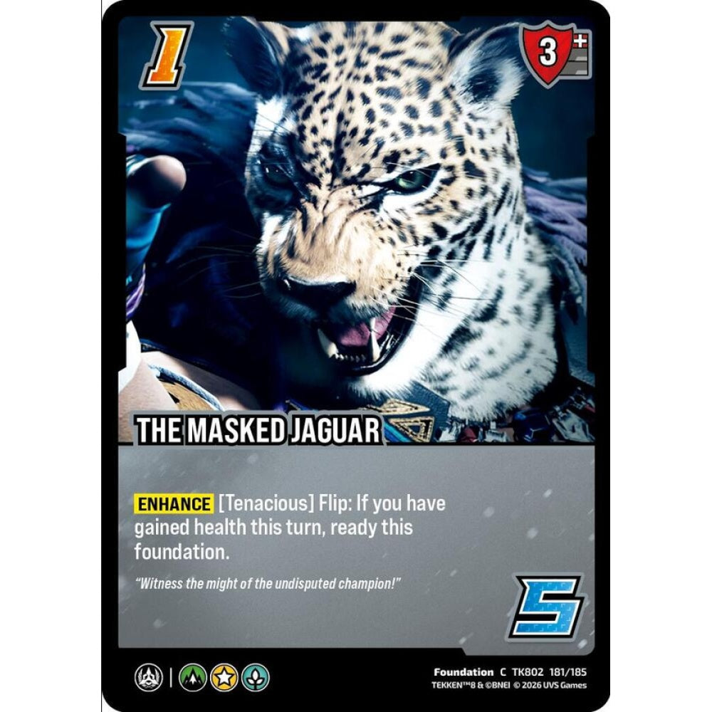 The Masked Jaguar 181/185 TK802 Universus Tekken 8 Foundation C