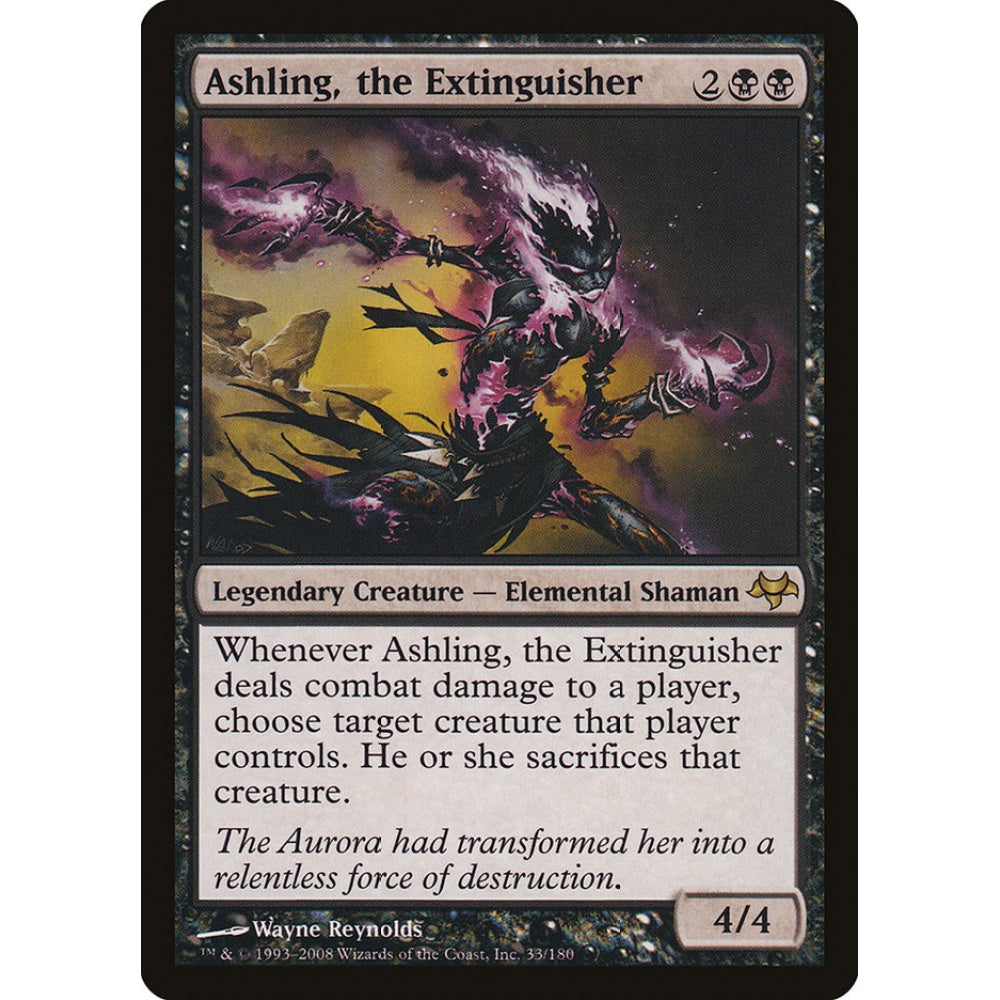 Ashling, the Extinguisher rare 33 Magic the Gathering Eventide