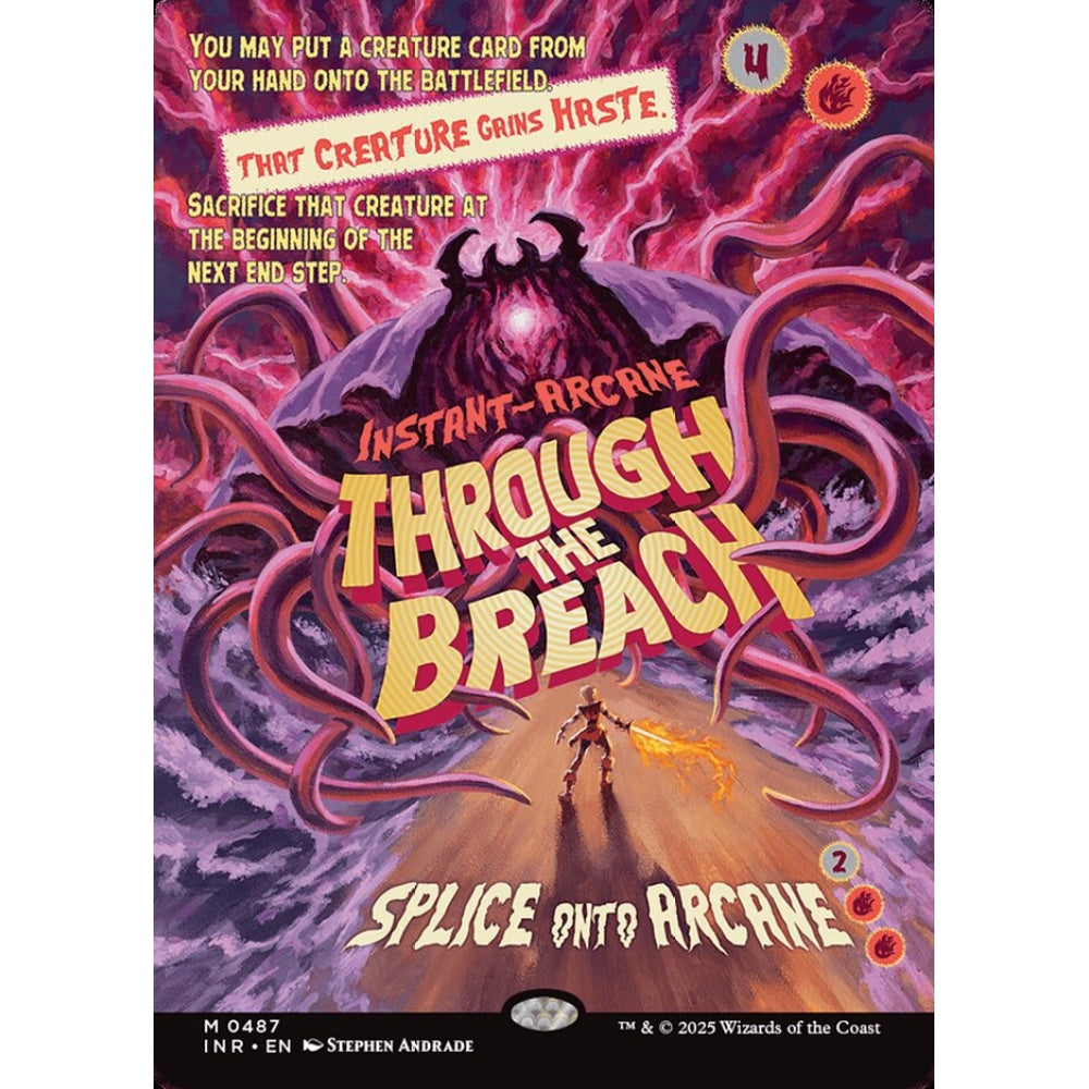 Through the Breach, 487, mythic, Magic: The Gathering, Innistrad Remastered