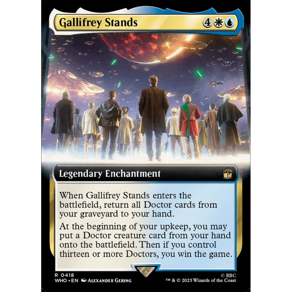 Gallifrey Stands rare 418 Magic the Gathering Doctor Who