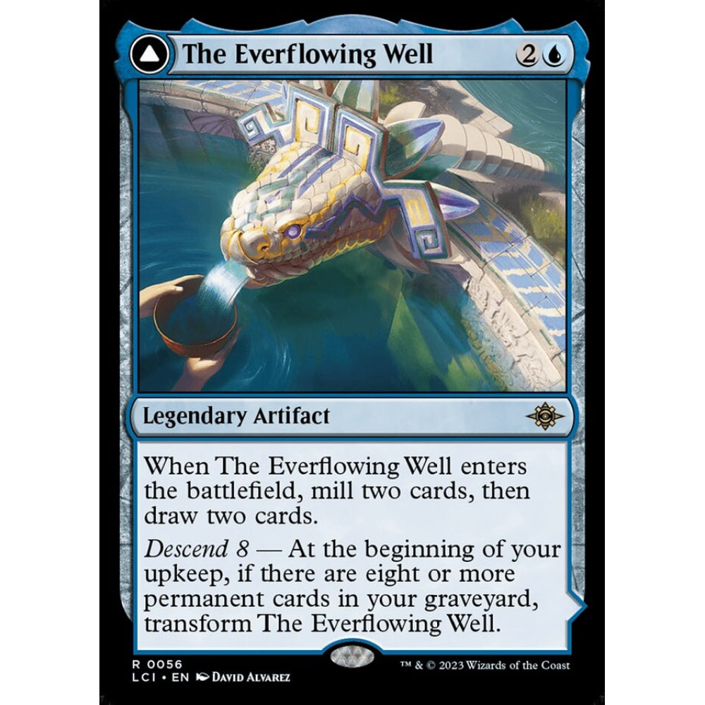 The Everflowing Well // The Myriad Pools rare 56 Magic the Gathering The Lost Caverns of Ixalan