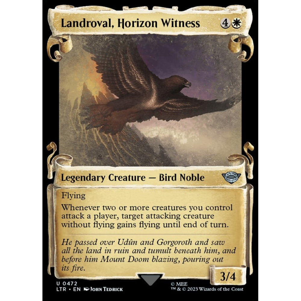 Landroval, Horizon Witness, uncommon, 472, Magic the Gathering, The Lord of the Rings: Tales of Middle-earth