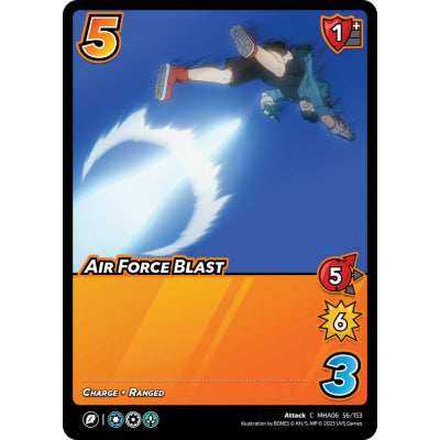 Air Force Blast, 56/153, C, UniVersus, MHA06 Jet Burn