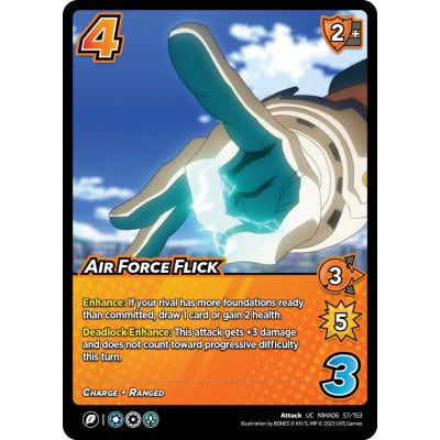 Air Force Flick, 57/153, UC, UniVersus, MHA06 Jet Burn
