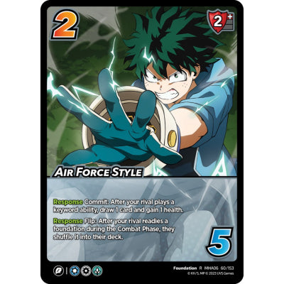 Air Force Style, 60/153, R, UniVersus, MHA06 Jet Burn