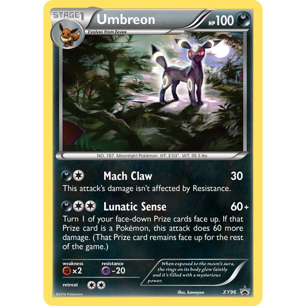 Umbreon Promo XY96 Pokemon Card Game XY Promos