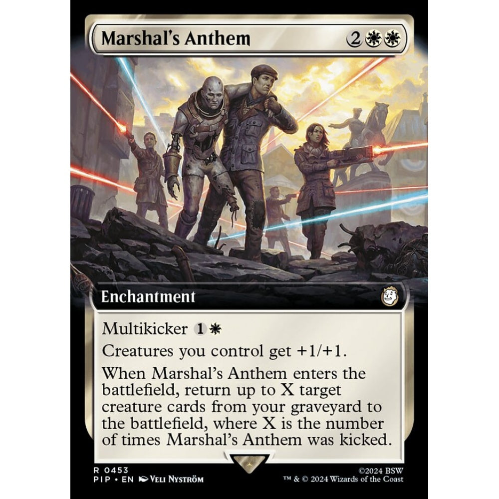 Marshal's Anthem rare 453 Magic the Gathering Fallout