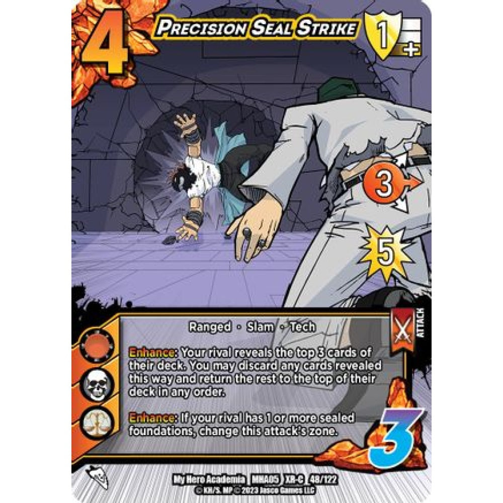 Precision Seal Strike, 48/122, XR-C, UniVersus, MHA05 Undaunted Raid