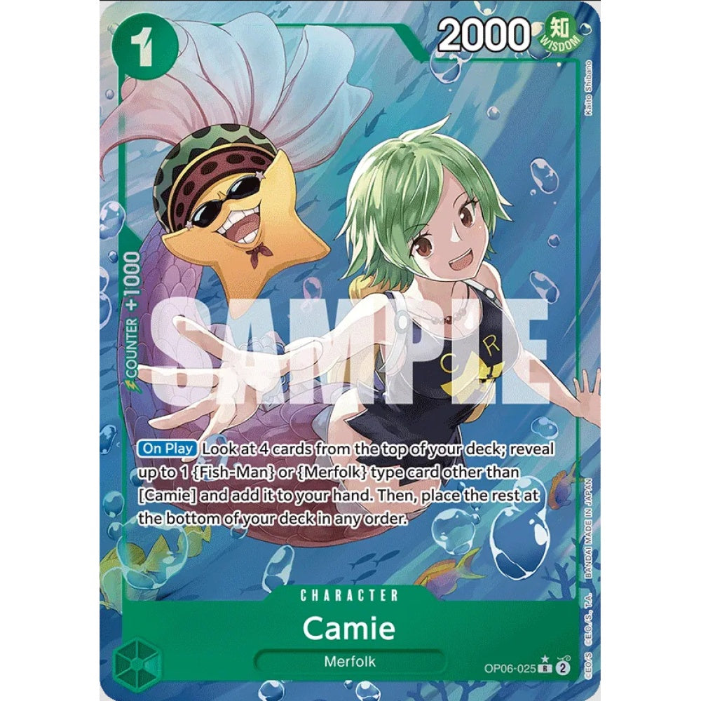 Camie, OP06-025, Alternate Art, One Piece, Wings of the Captain
