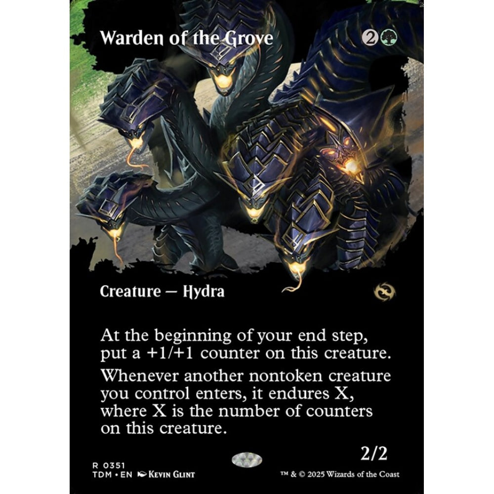 Warden of the Grove rare 351 Magic the Gathering Tarkir: Dragonstorm