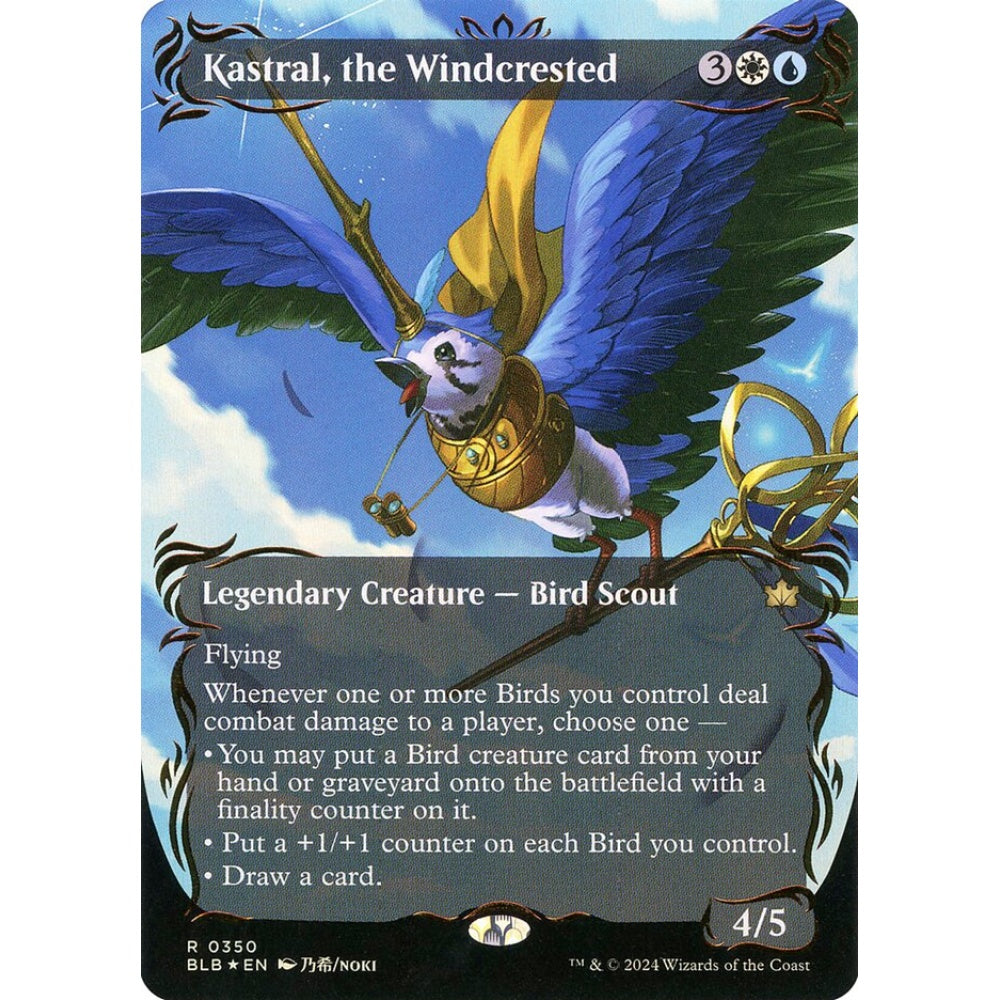 Kastral, the Windcrested, 350, rare, Magic: The Gathering, Bloomburrow