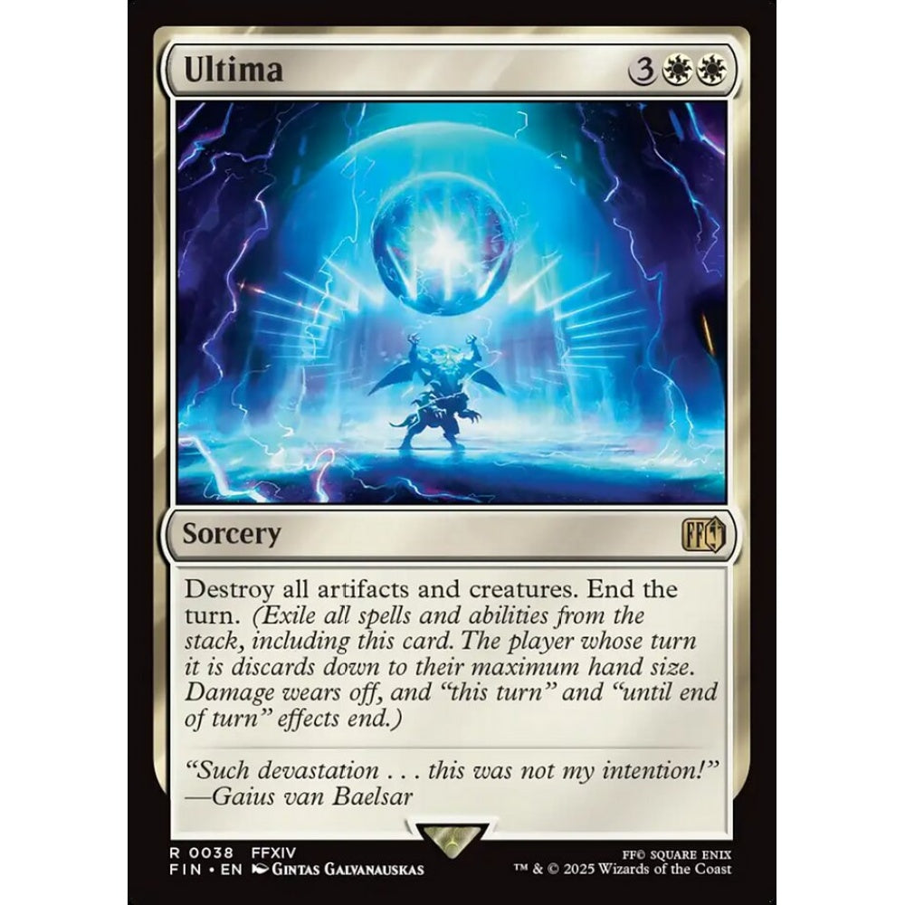 Ultima rare 38 Magic the Gathering Final Fantasy