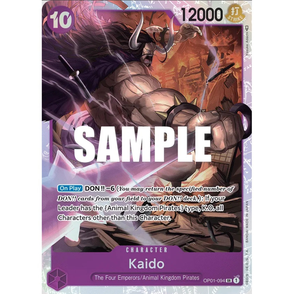 Kaido, OP01-094, Super Rare, One Piece, Romance Dawn