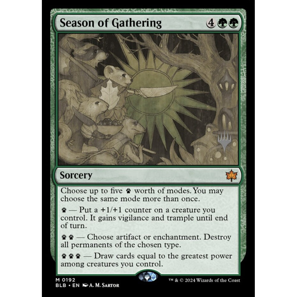 Season of Gathering (M 192p PBLB Foil)