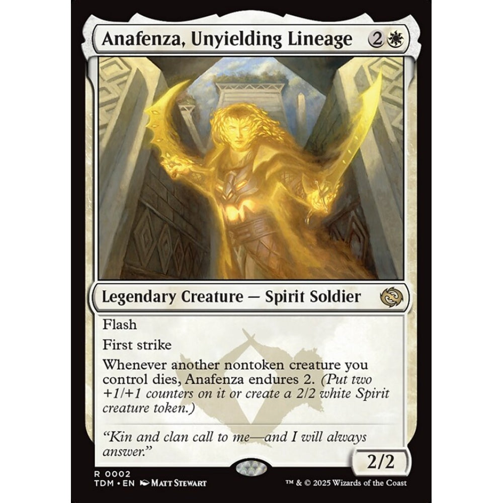 Anafenza, Unyielding Lineage rare 2 Magic the Gathering Tarkir: Dragonstorm