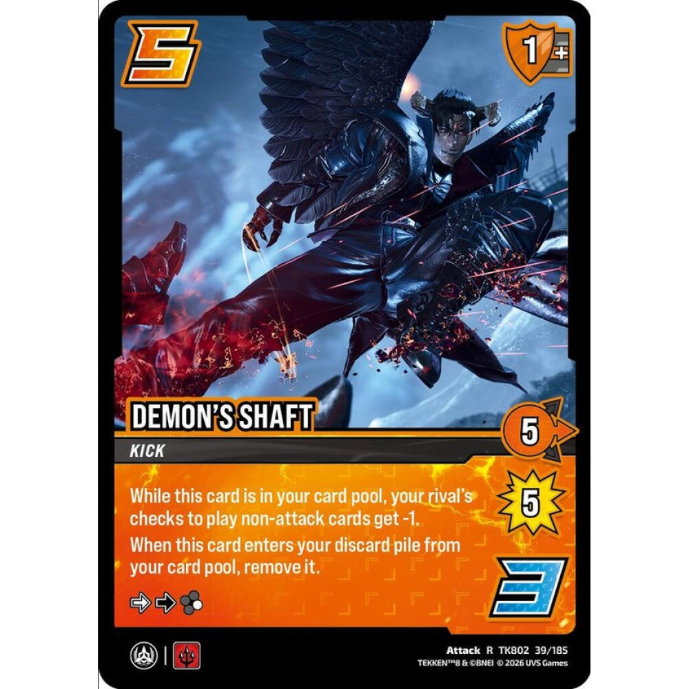 Demon's Shaft 39/185 TK802 Universus Tekken 8 Attack R