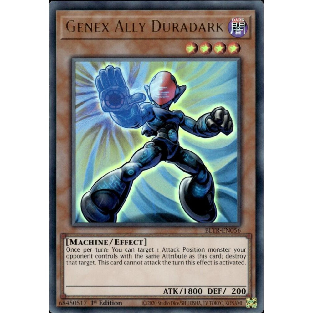 Genex Ally Duradark BLTR-EN056 Ultra Yu-Gi-Oh Battles of Legend: Terminal Revenge