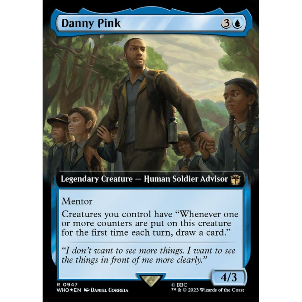 Danny Pink rare 947 Magic the Gathering Doctor Who