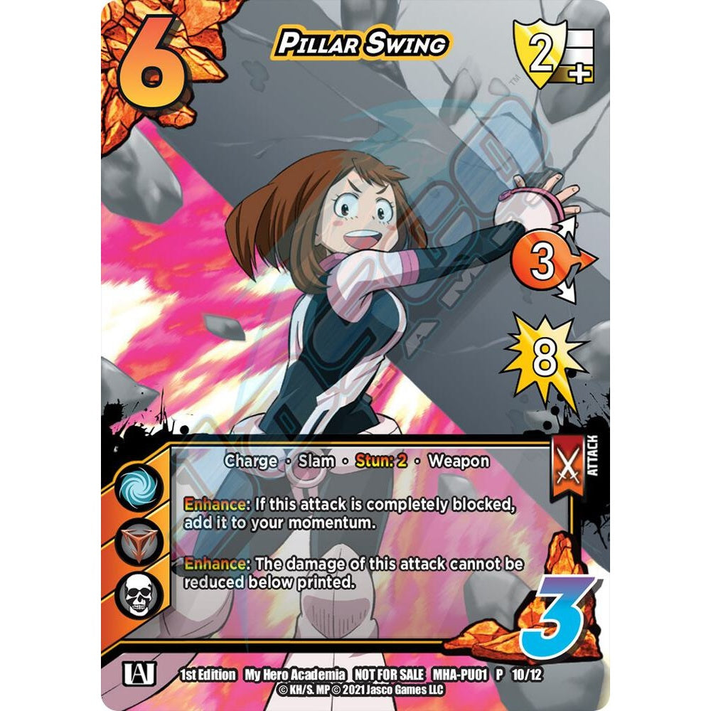 Pillar Swing, 10/12, MHA-PU01, Universus, MHA Promos, nan