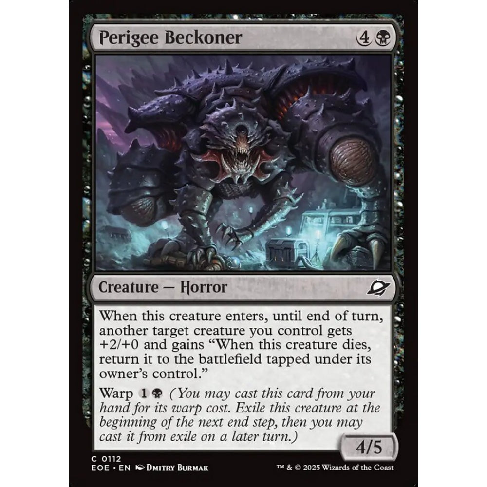 Perigee Beckoner common 112 Magic the Gathering Edge of Eternities