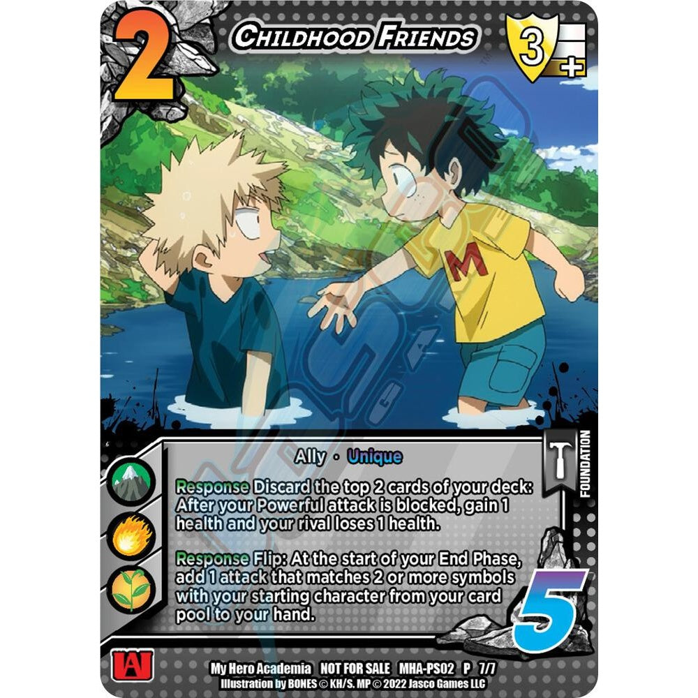 Childhood Friends, 7/7, MHA-PS02, Universus, MHA Promos, nan