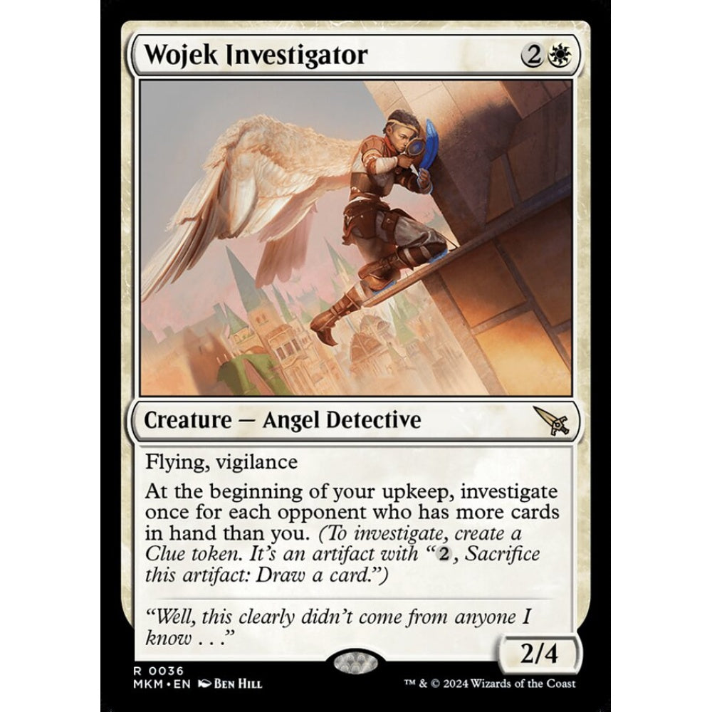 Wojek Investigator rare 36 Magic the Gathering Murders at Karlov Manor