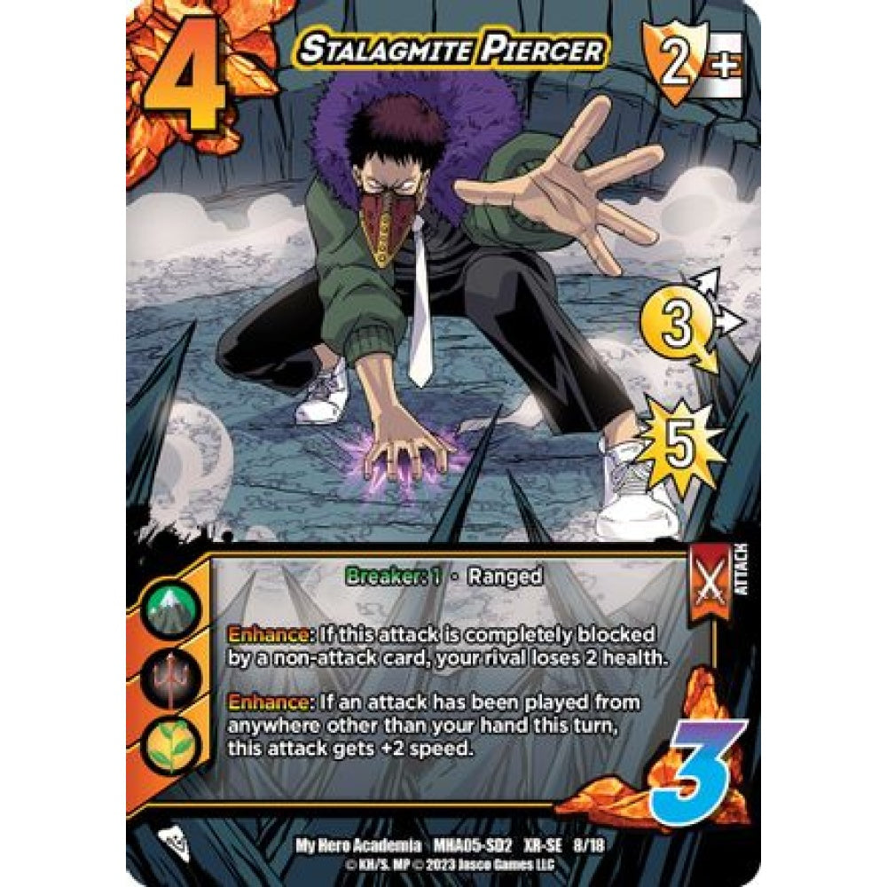 Stalagmite Piercer, 8/18, XR-SE, UniVersus, MHA05 Undaunted Raid